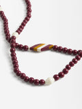 Collar Largo Con Detalles Contrastantes