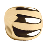 Anillo Ancho Con Relieve