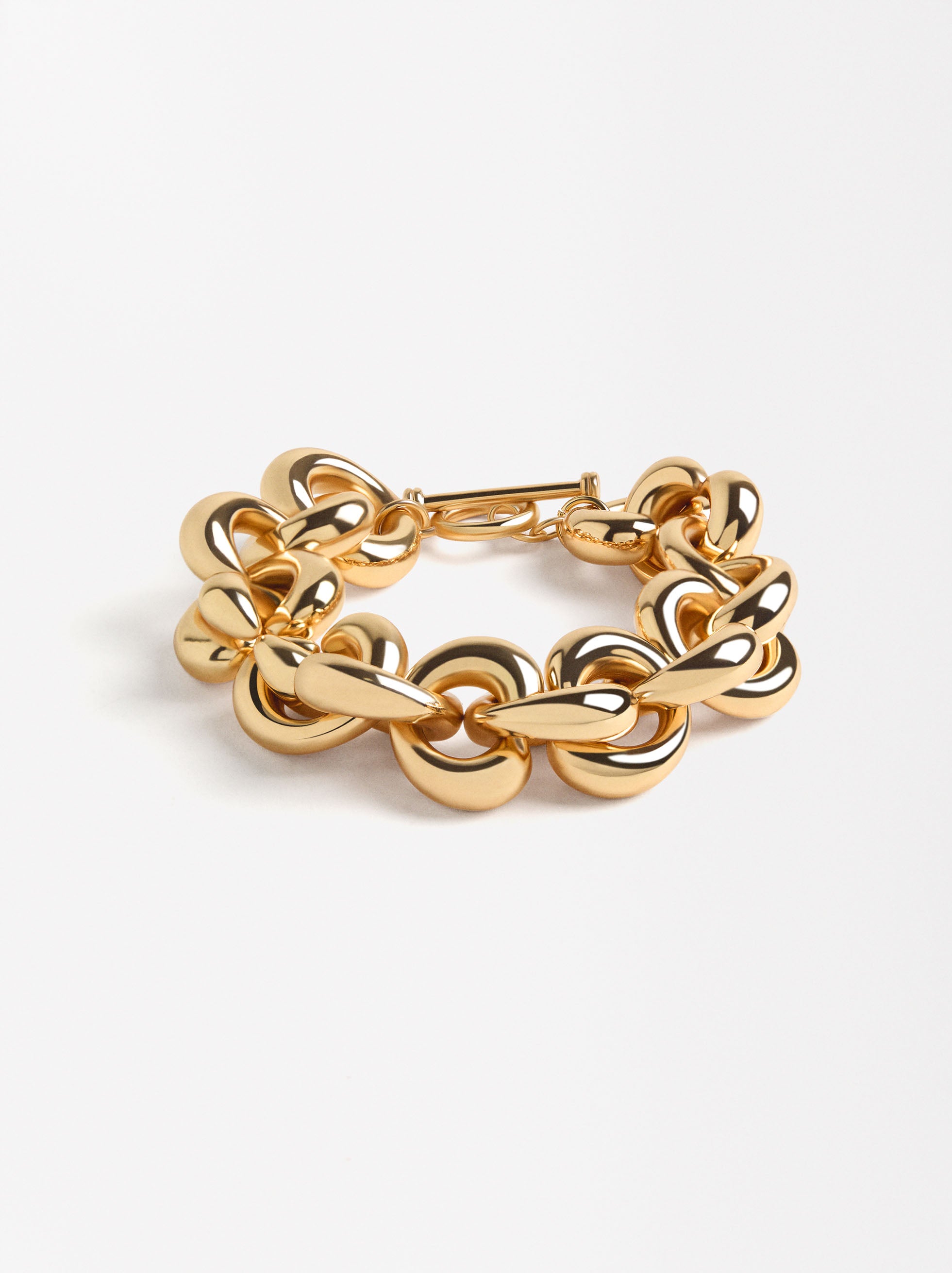 Pulsera De Eslabones Cruzados