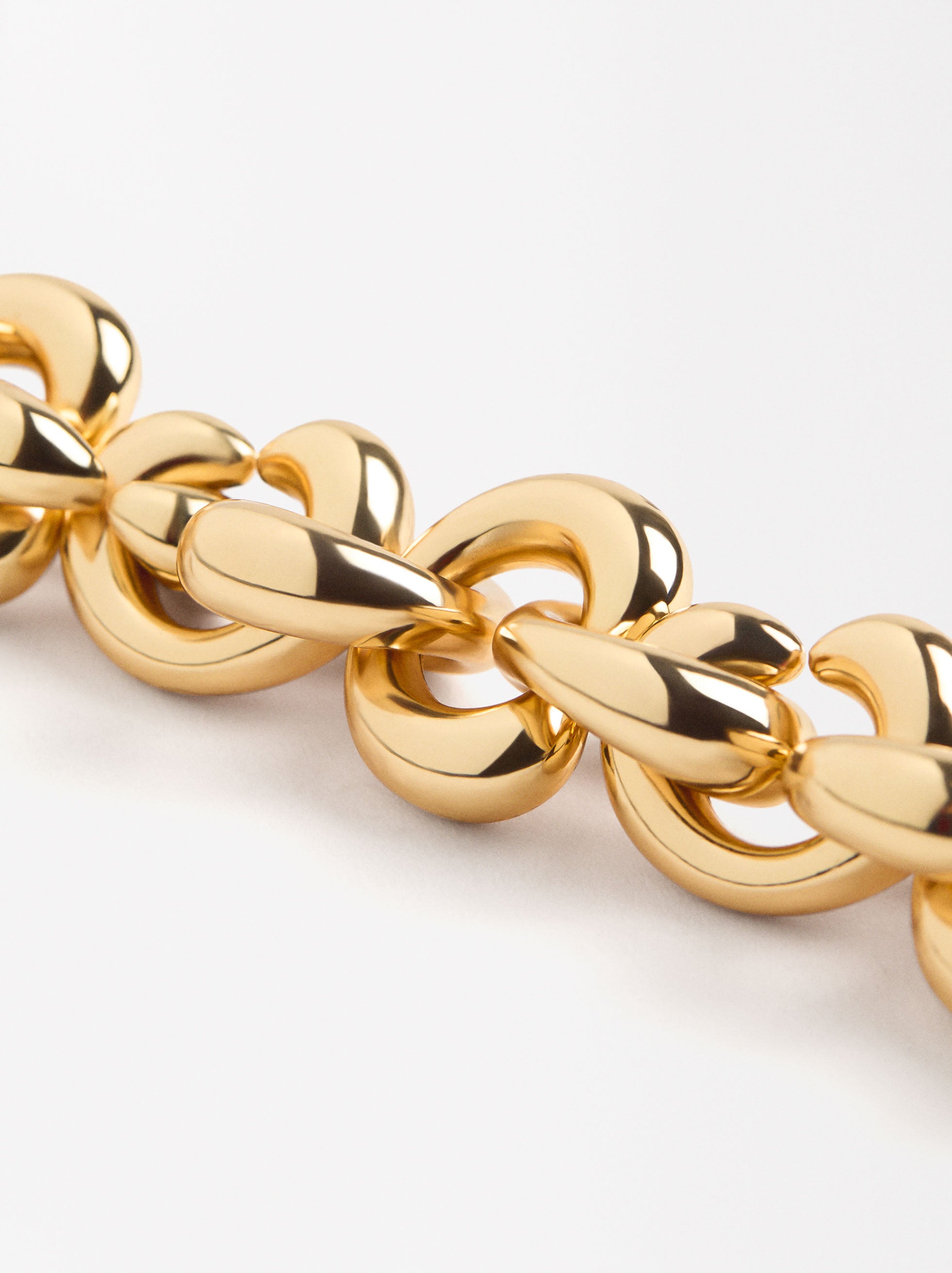 Pulsera De Eslabones Cruzados