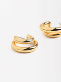 Aretes Efecto Doble