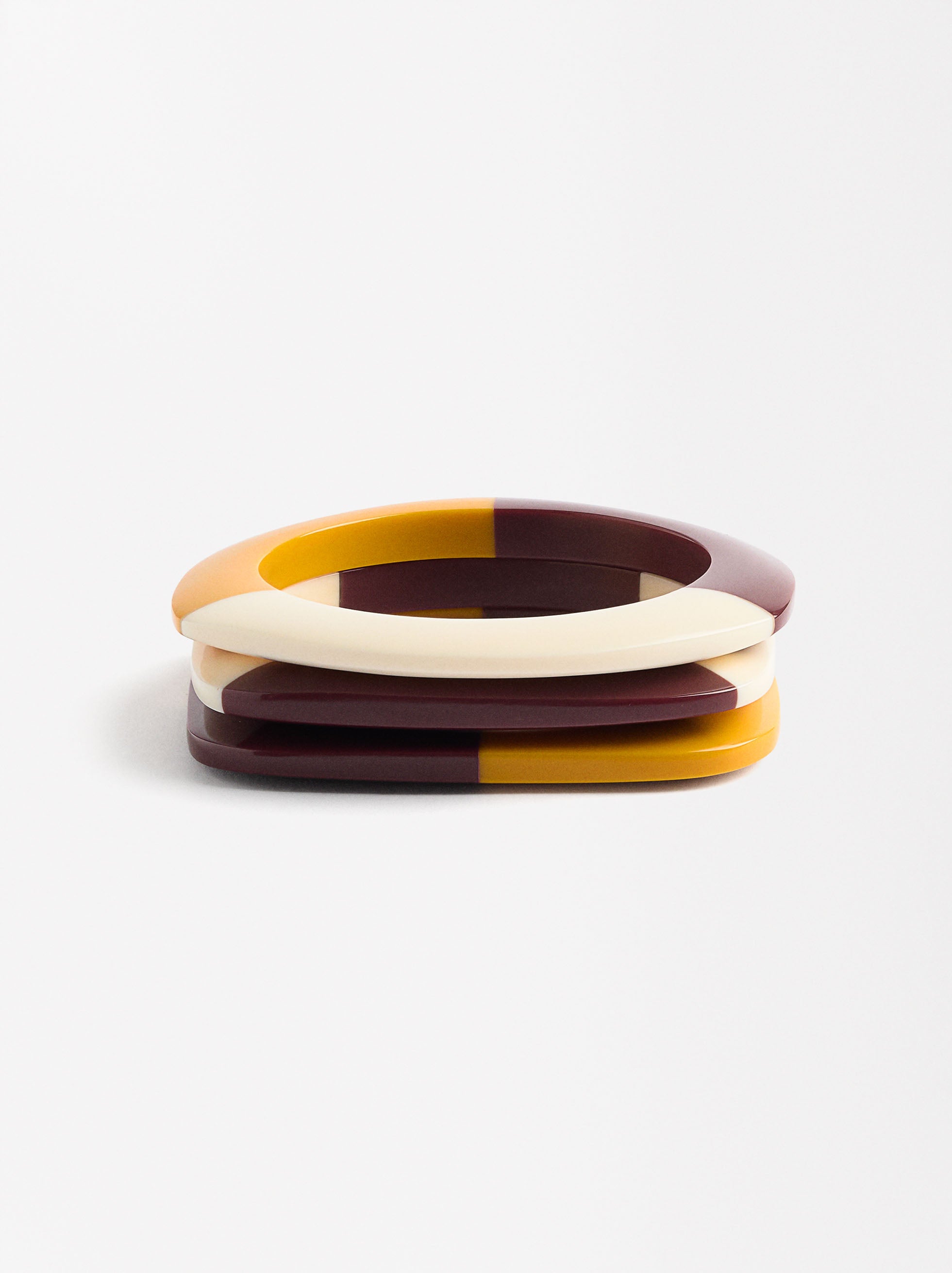 Set De Pulseras Geométricas