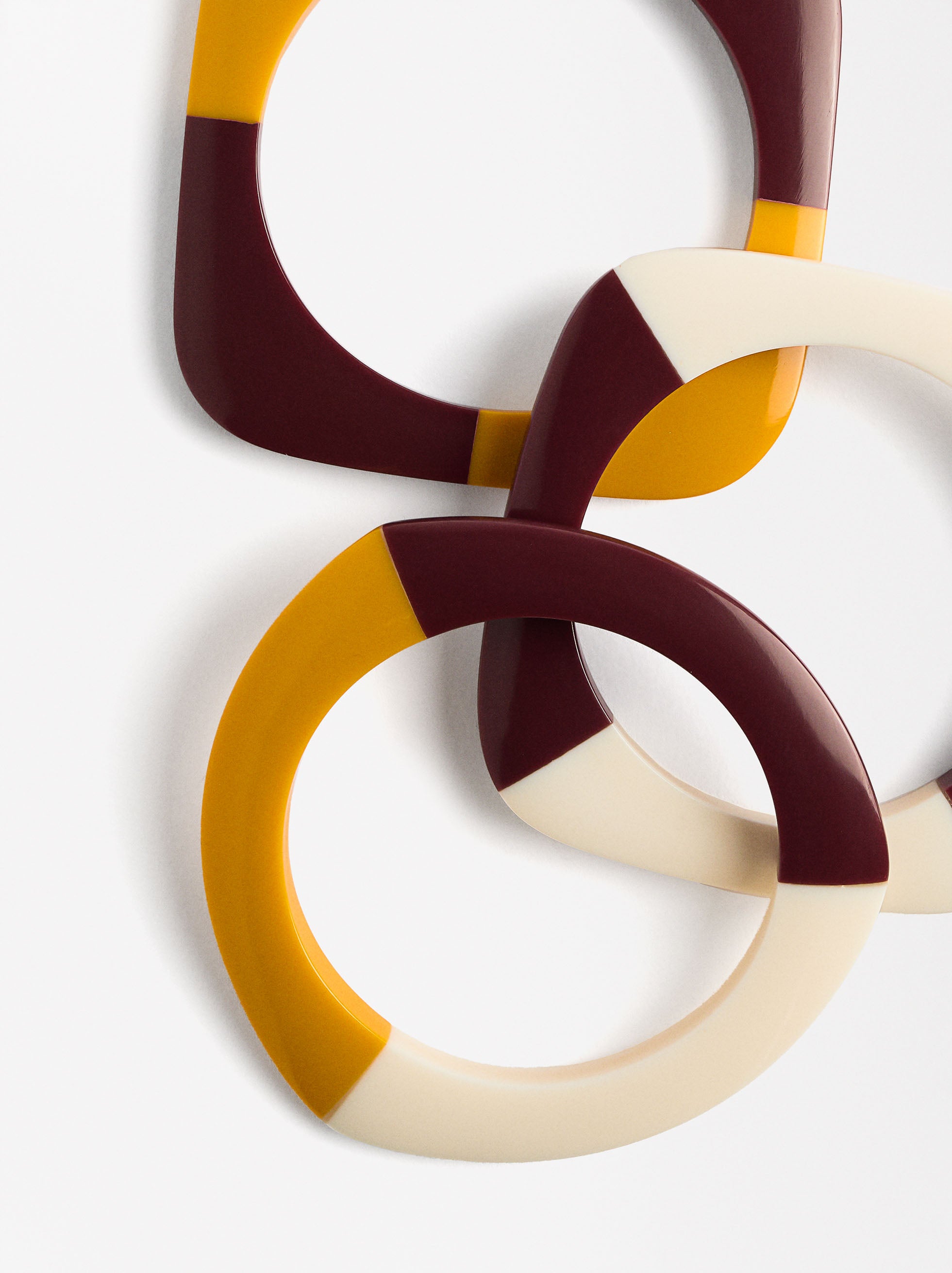 Set De Pulseras Geométricas