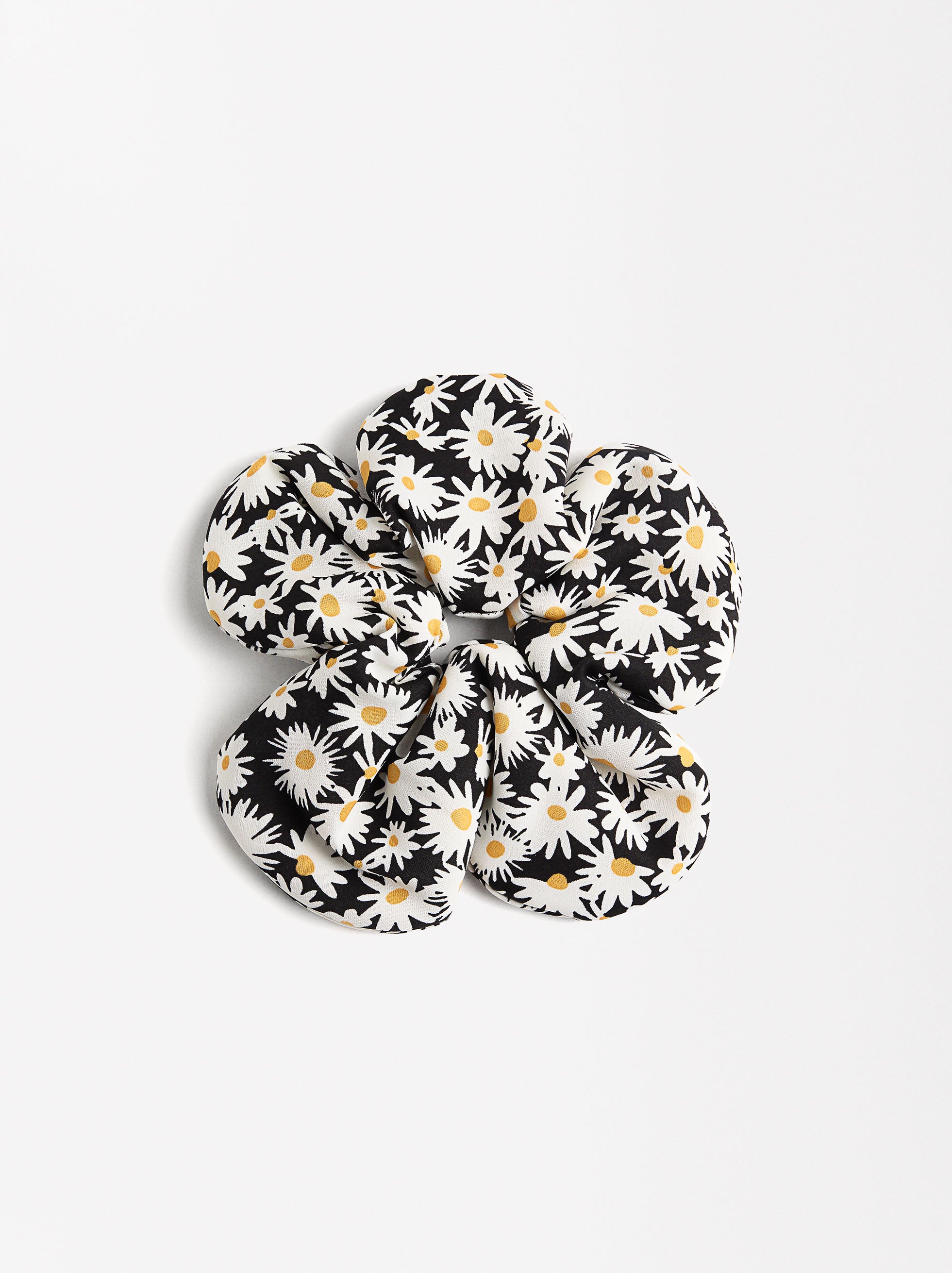 Collet Fruncido Estampado Margaritas
