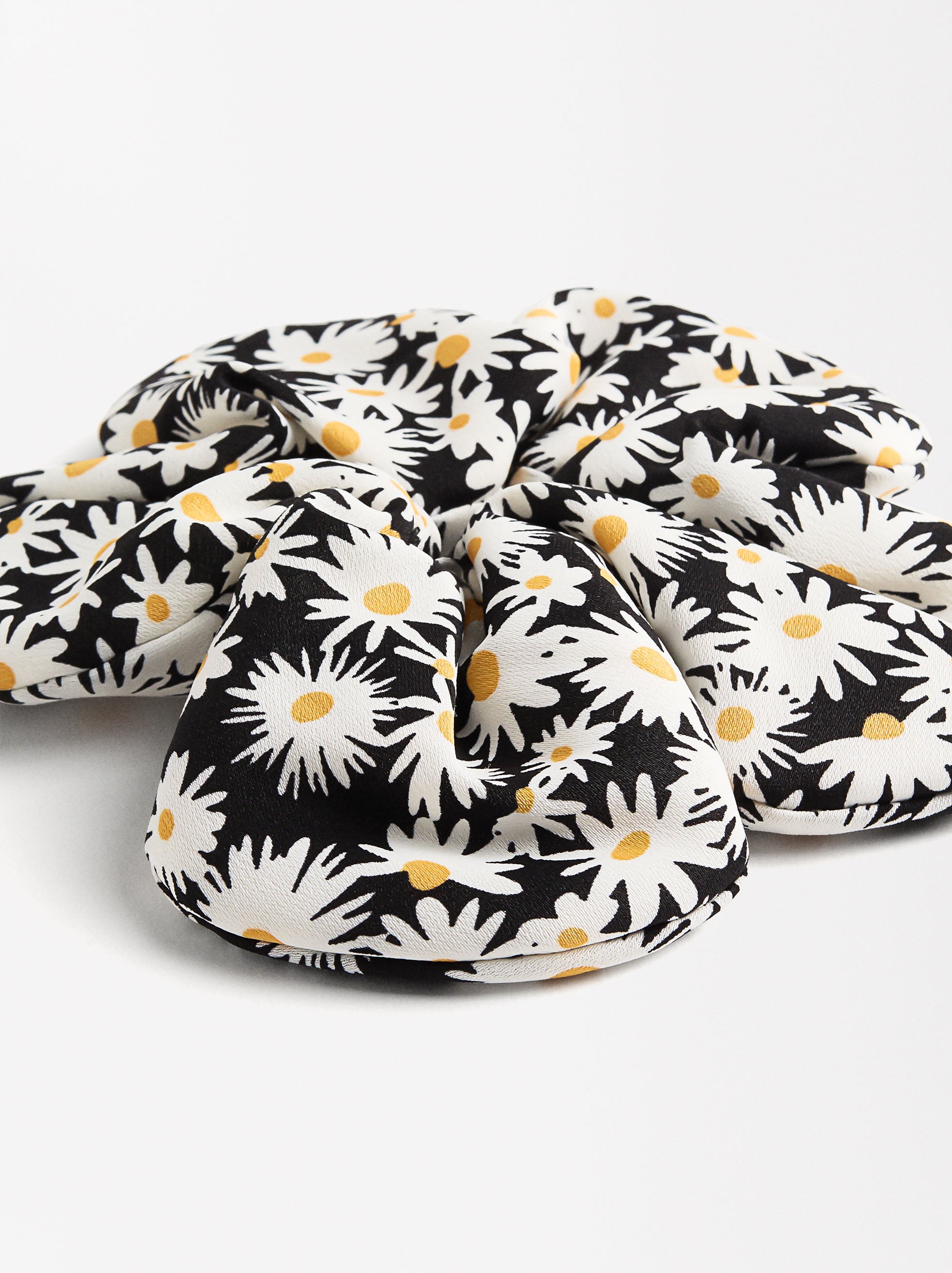 Collet Fruncido Estampado Margaritas