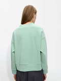 Sudadera De Algodón Con Aplique