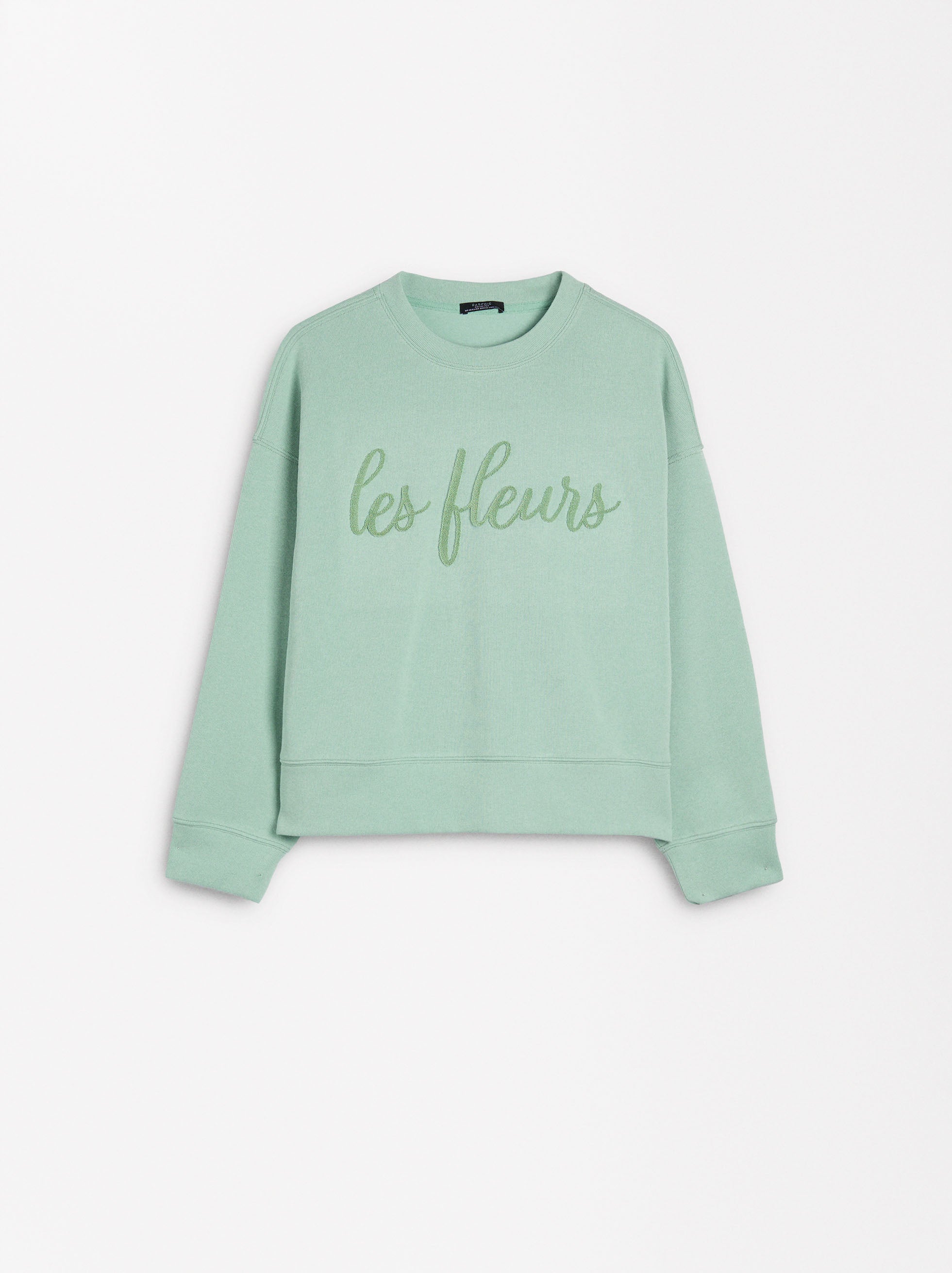 Sudadera De Algodón Con Aplique