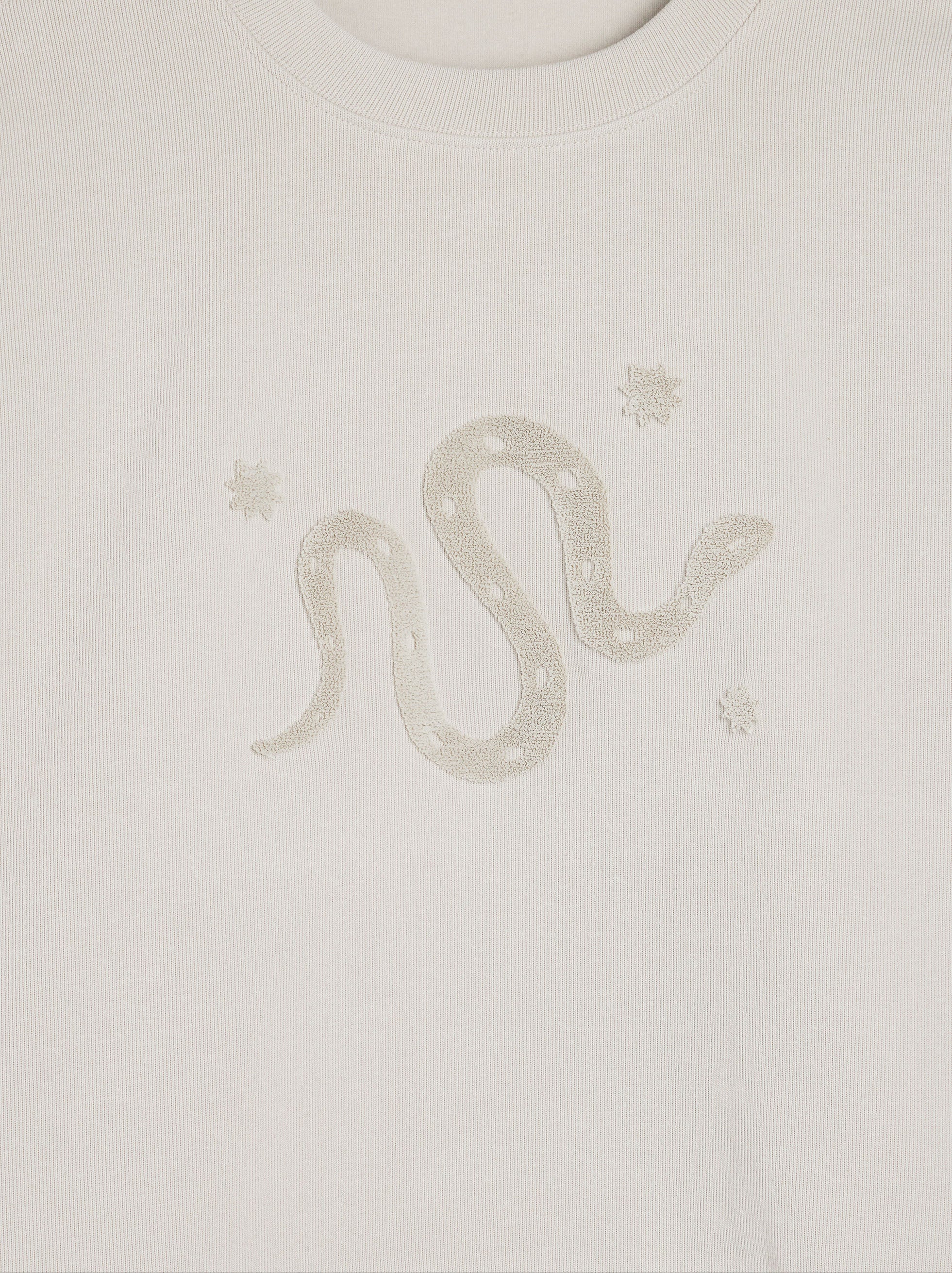 Sudadera De Algodón Con Aplique