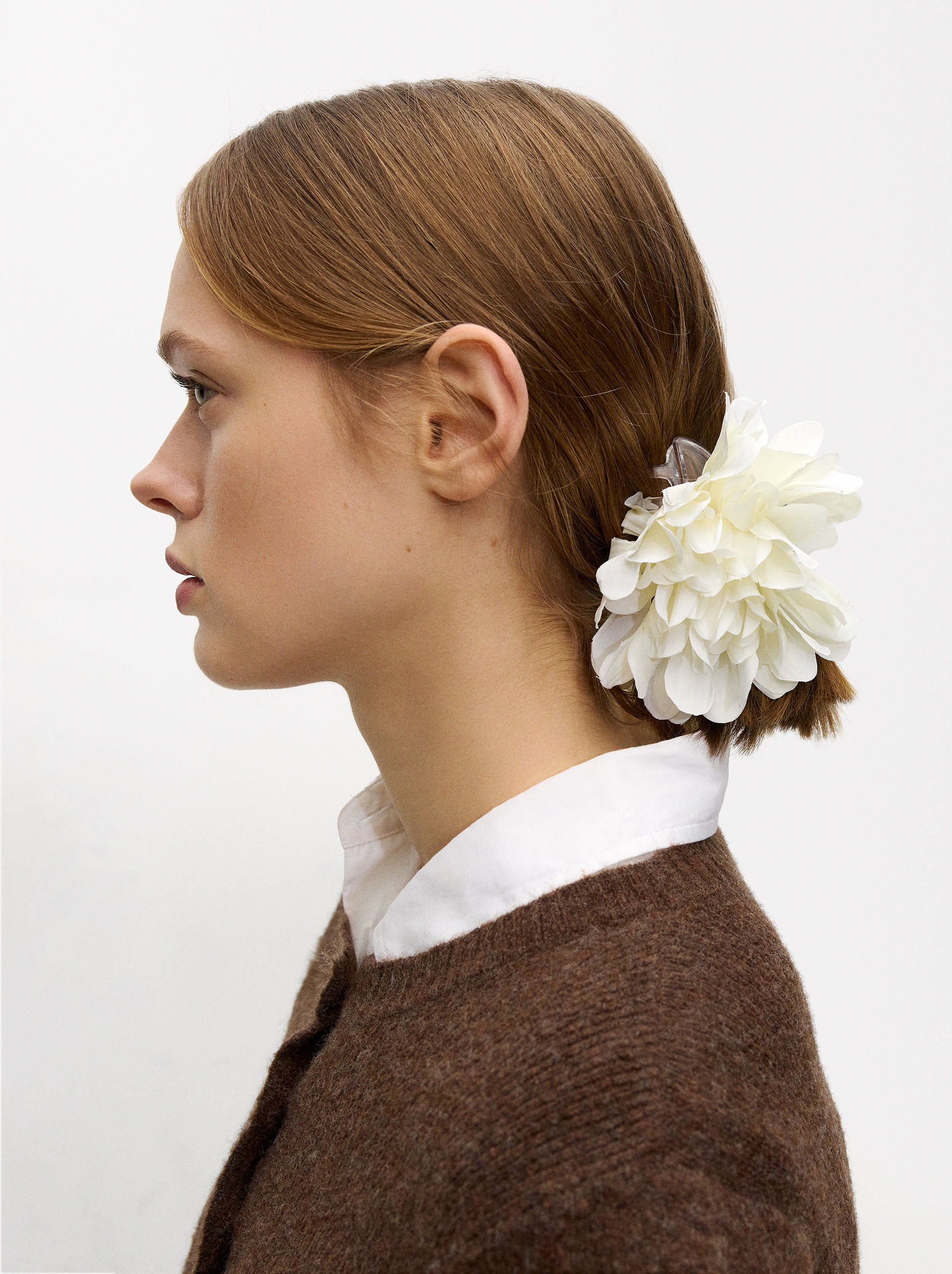 Gancho Para El Pelo Con Flor