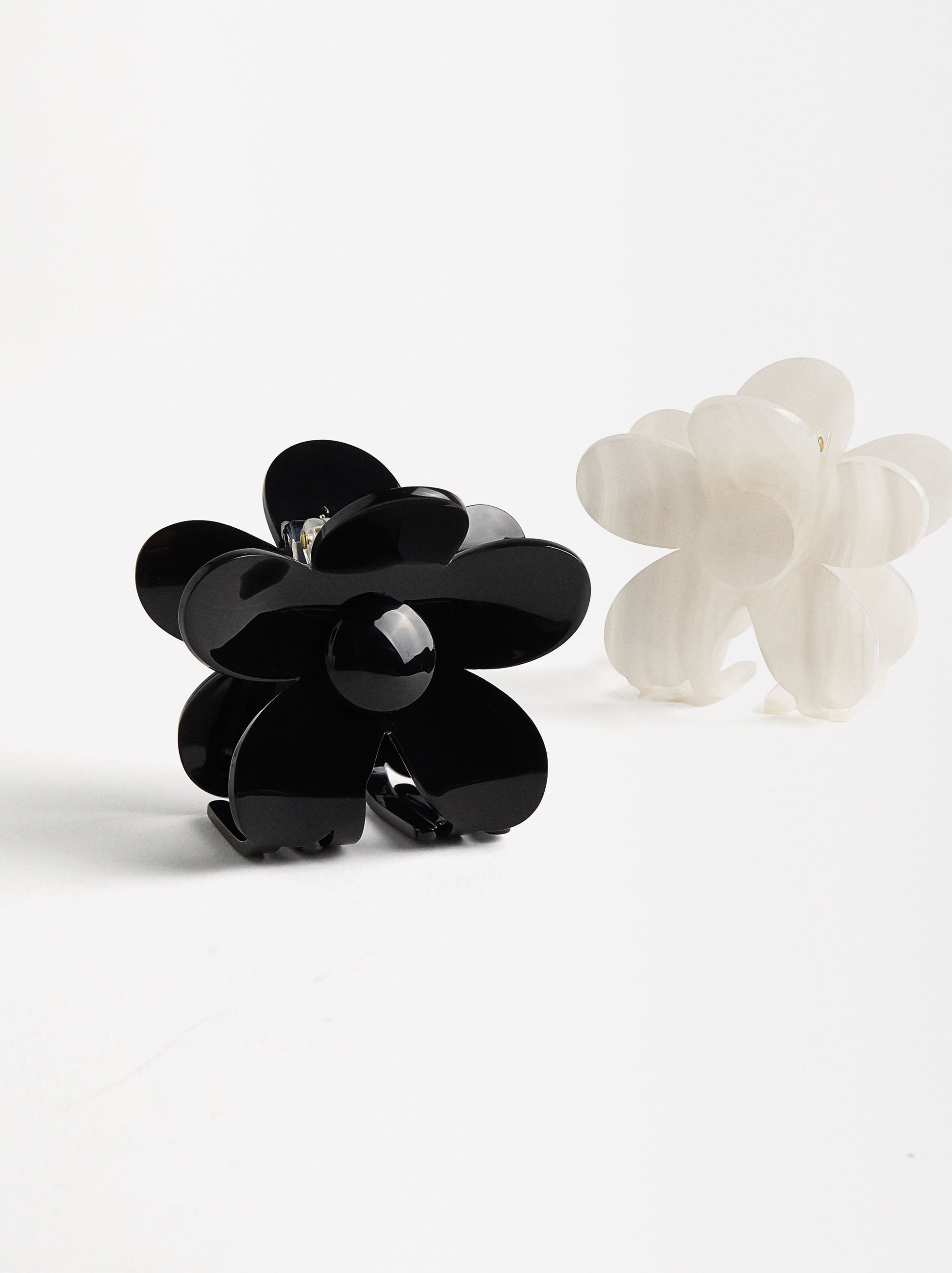 Ganchitos Para Pelo Con Flor De Resina