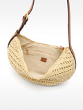 Bolso De Hombro Hobo Efecto Rafia