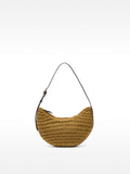 Bolso De Hombro Hobo Efecto Rafia