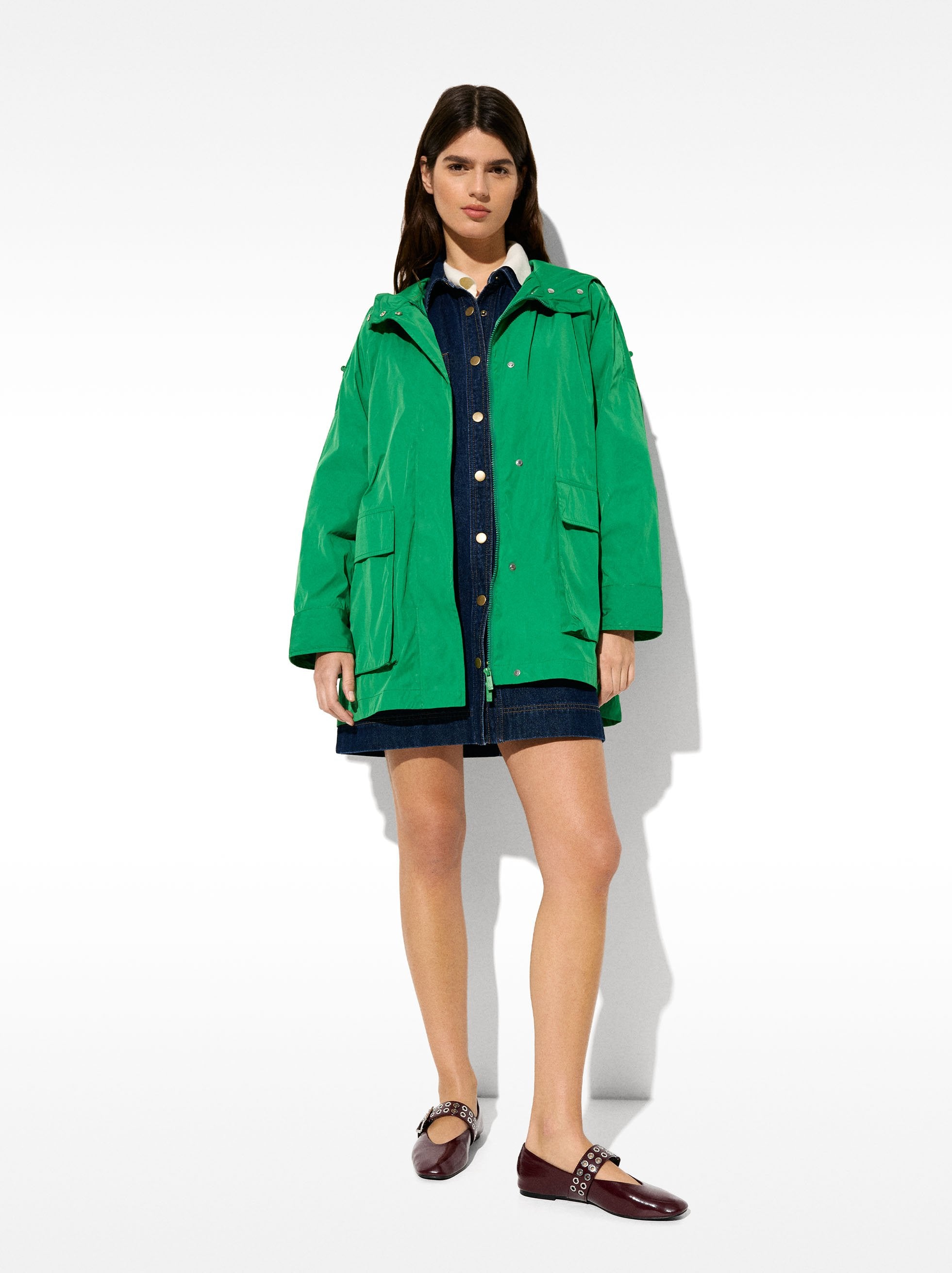 Impermeable Con Capucha