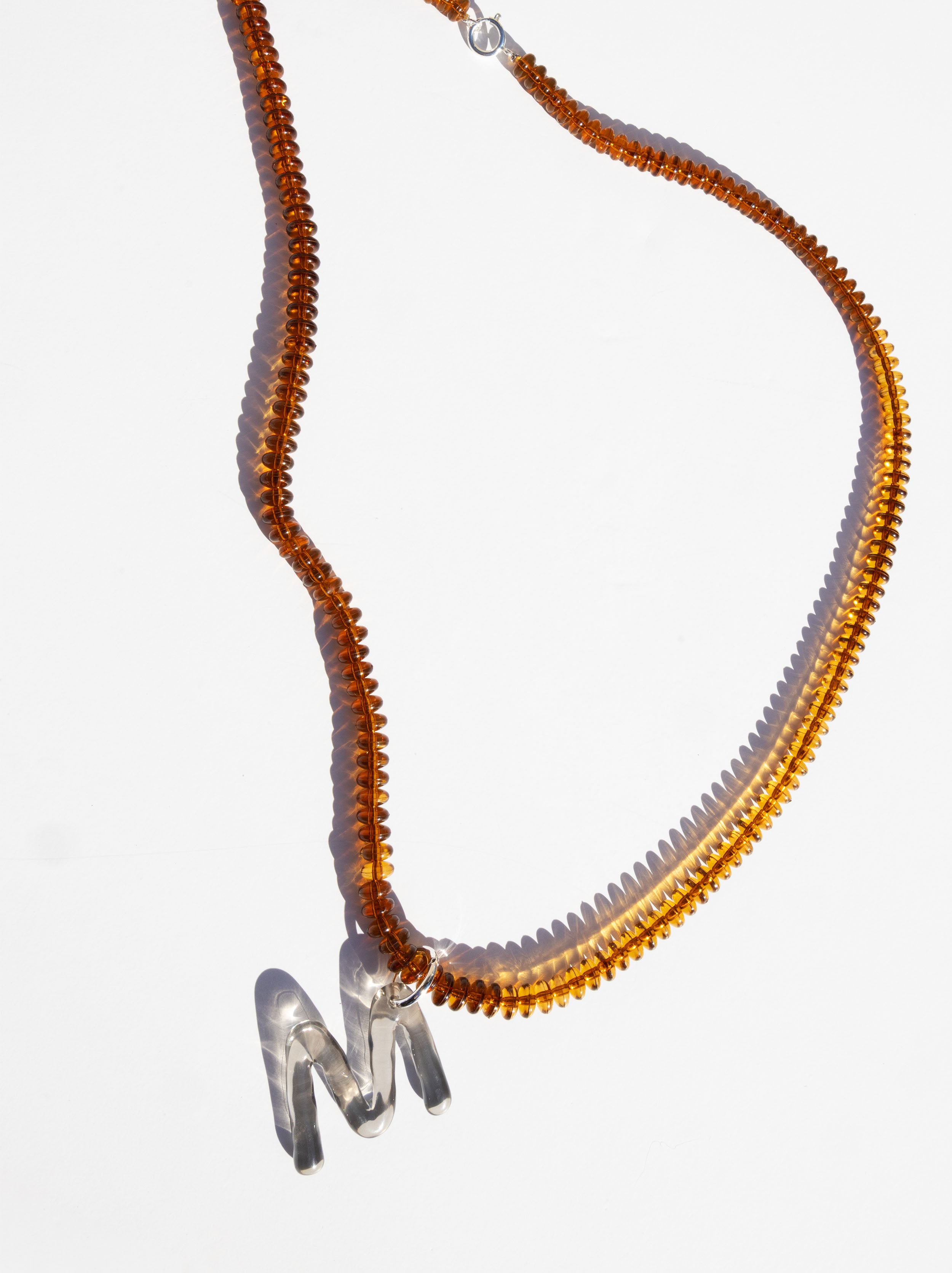 Collar Largo Transparente