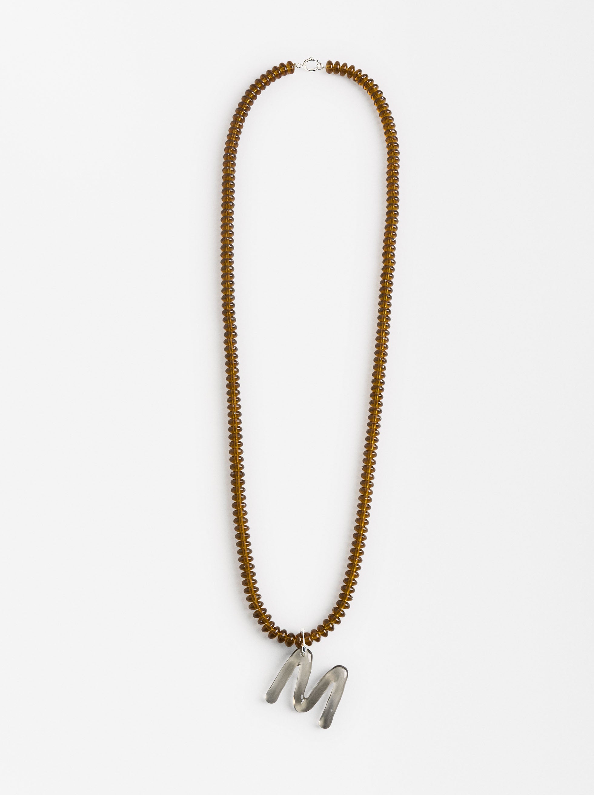 Collar Largo Transparente