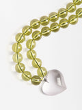 Collar De Cuentas Con Corazón
