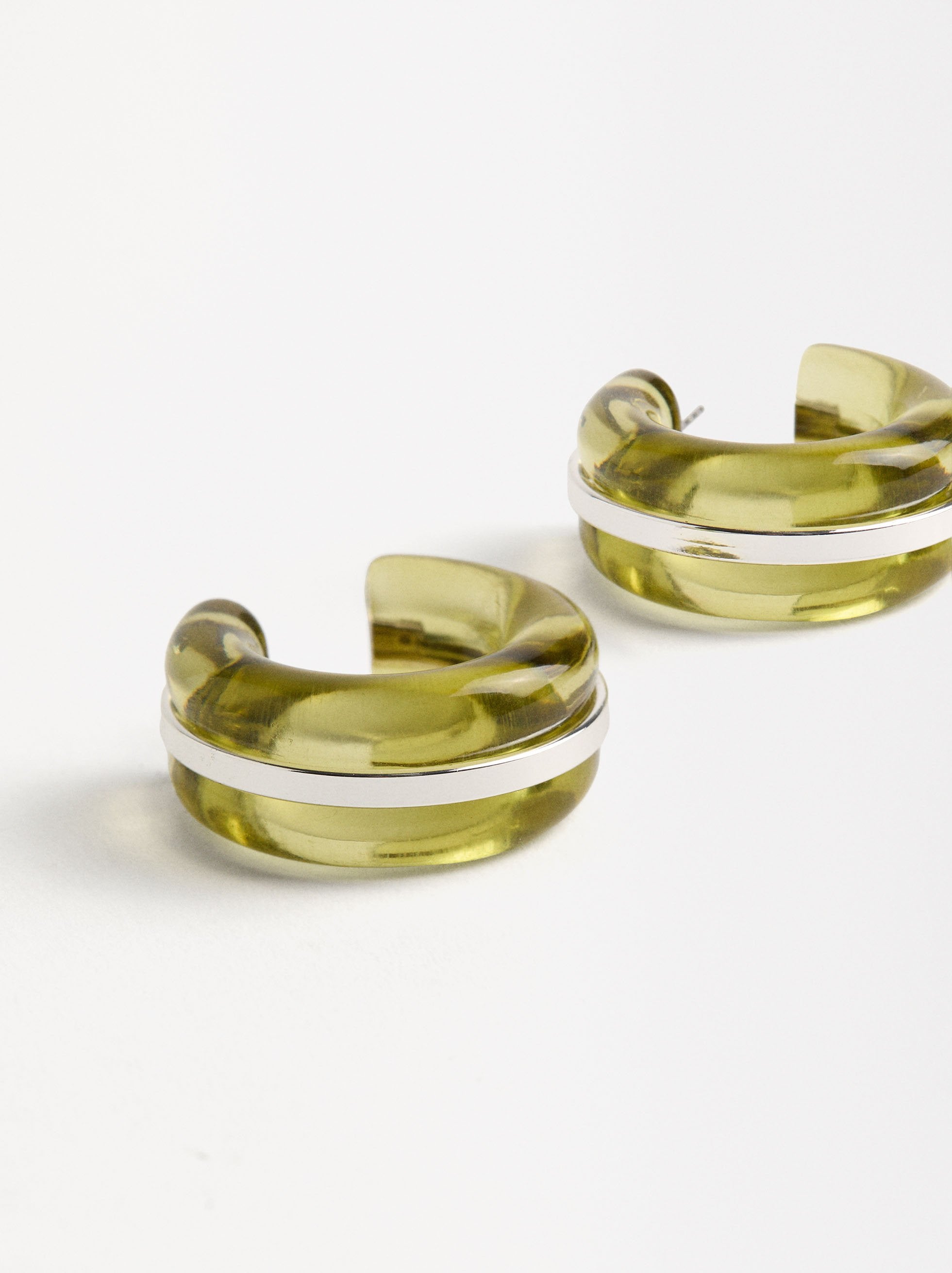 Aretes Abiertos Efecto Doble