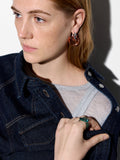 Aretes Con Arete Irregular