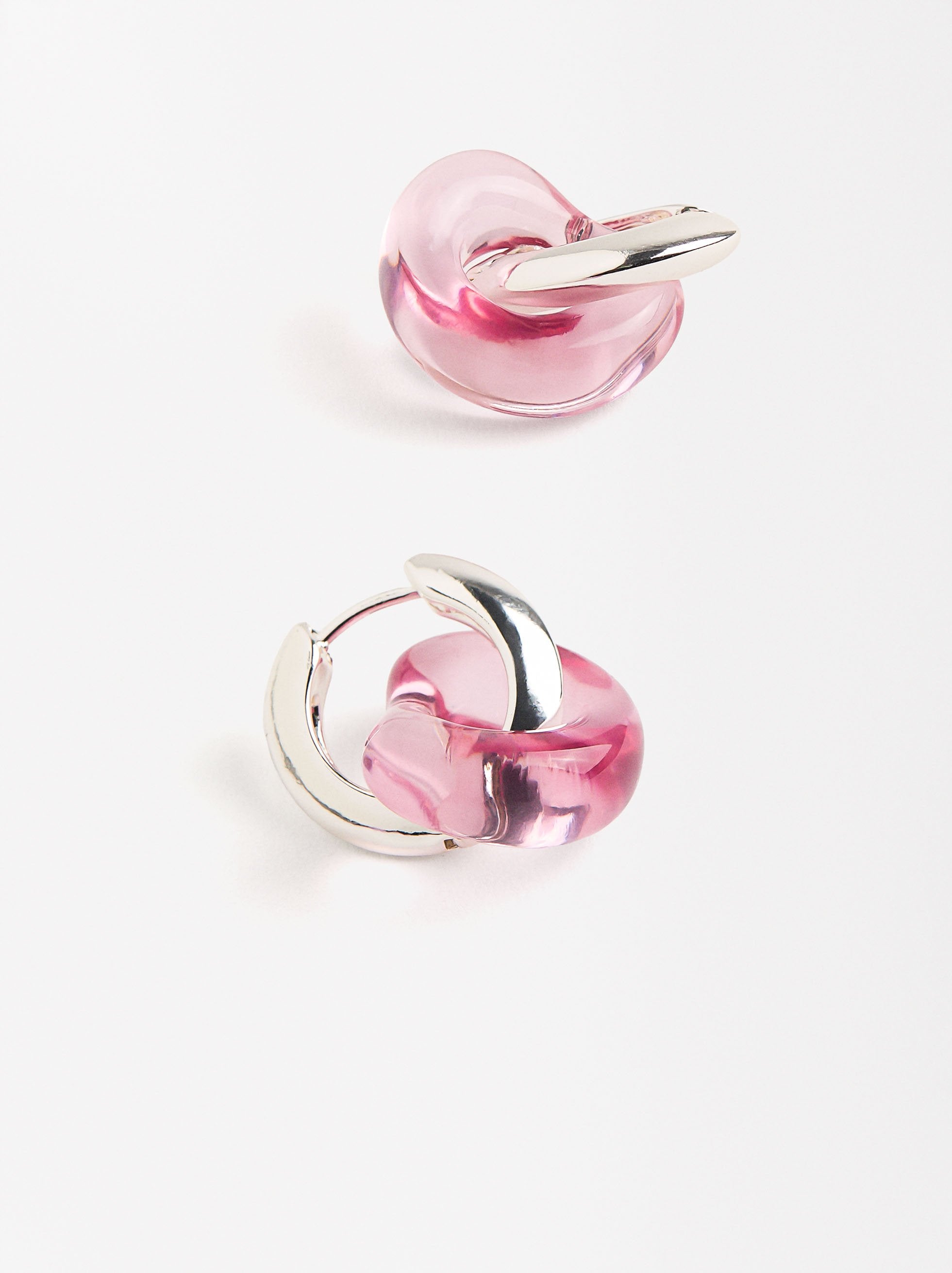 Aretes Con Resina