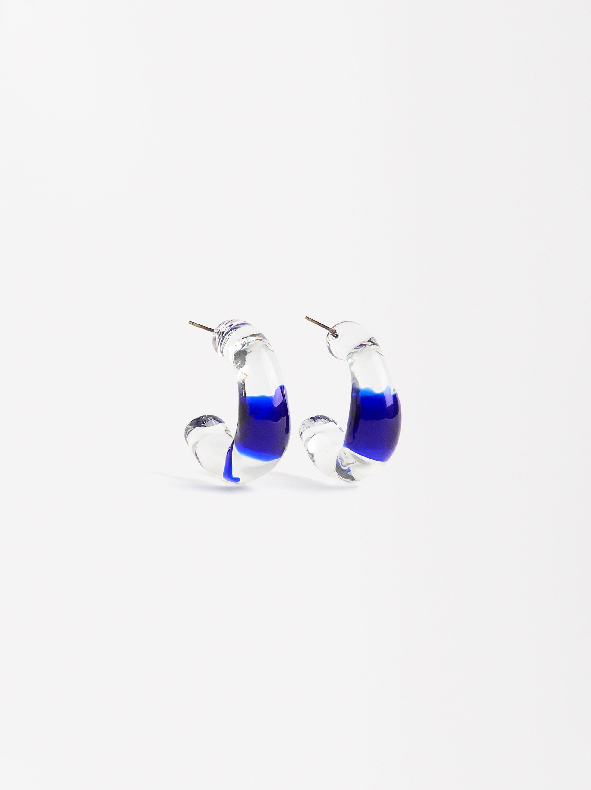 Aretes Abiertas Bicolor