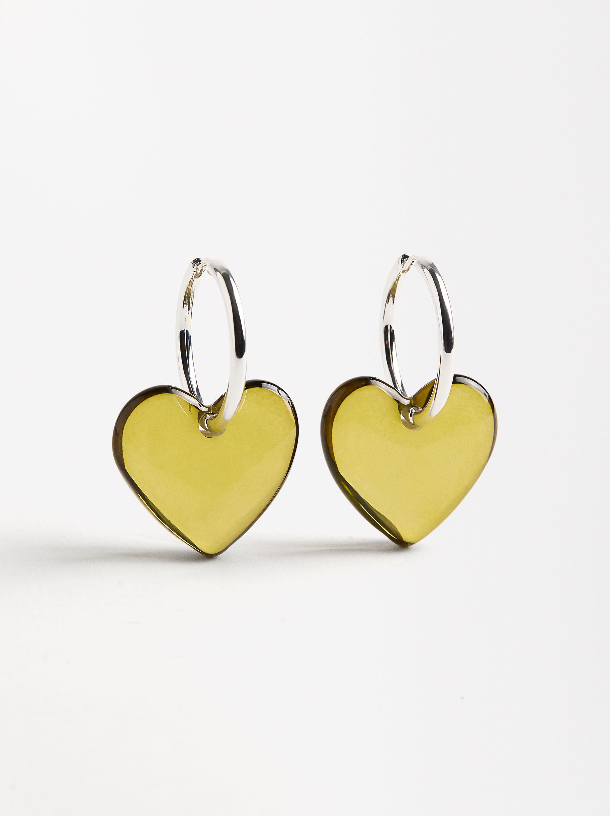 Aretes Con Corazón
