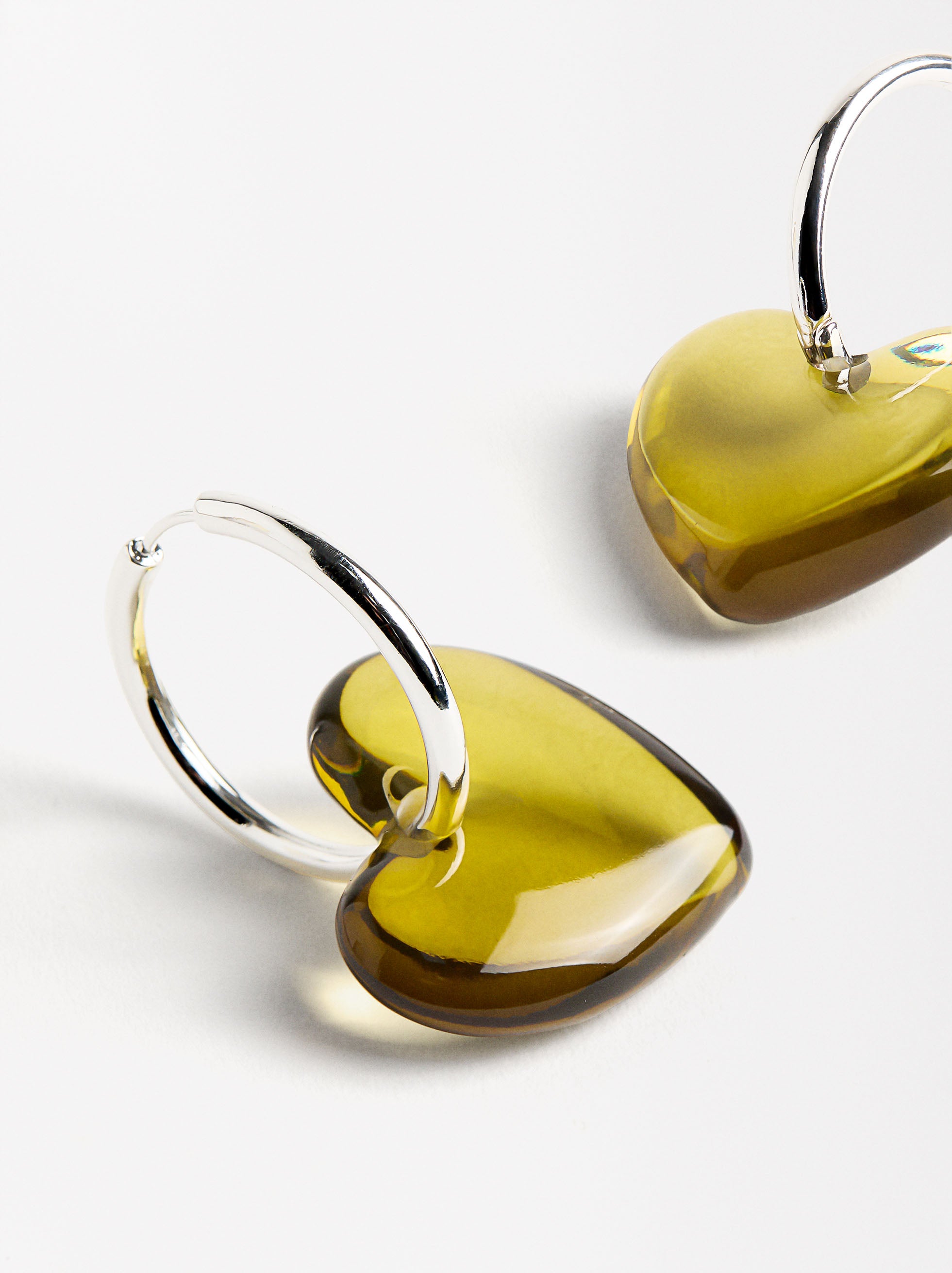 Aretes Con Corazón