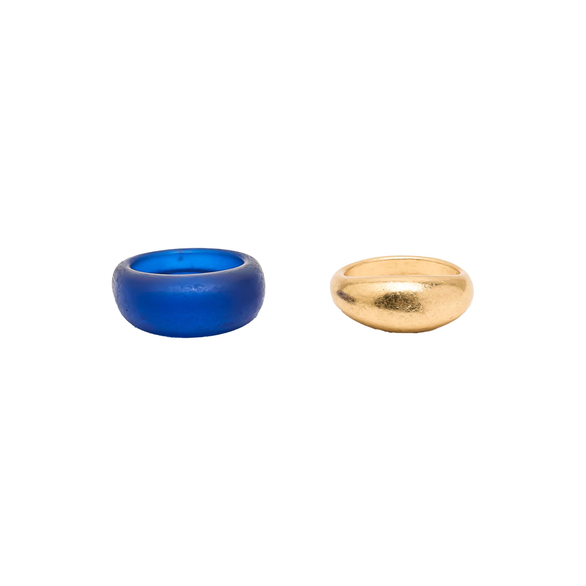 Set De Anillos Con Resina