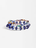 Set De Pulseras Elásticas Multicolor