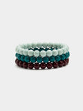 Set De Pulseras De Resina