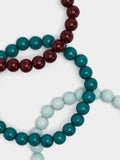 Set De Pulseras De Resina