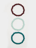 Set De Pulseras De Resina