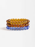 Set De Pulseras De Cristal