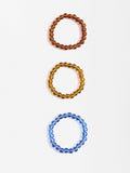 Set De Pulseras De Cristal