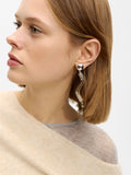Aretes Onda Transparentes