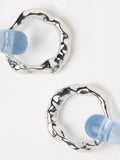 Aretes Maxi Con Resina