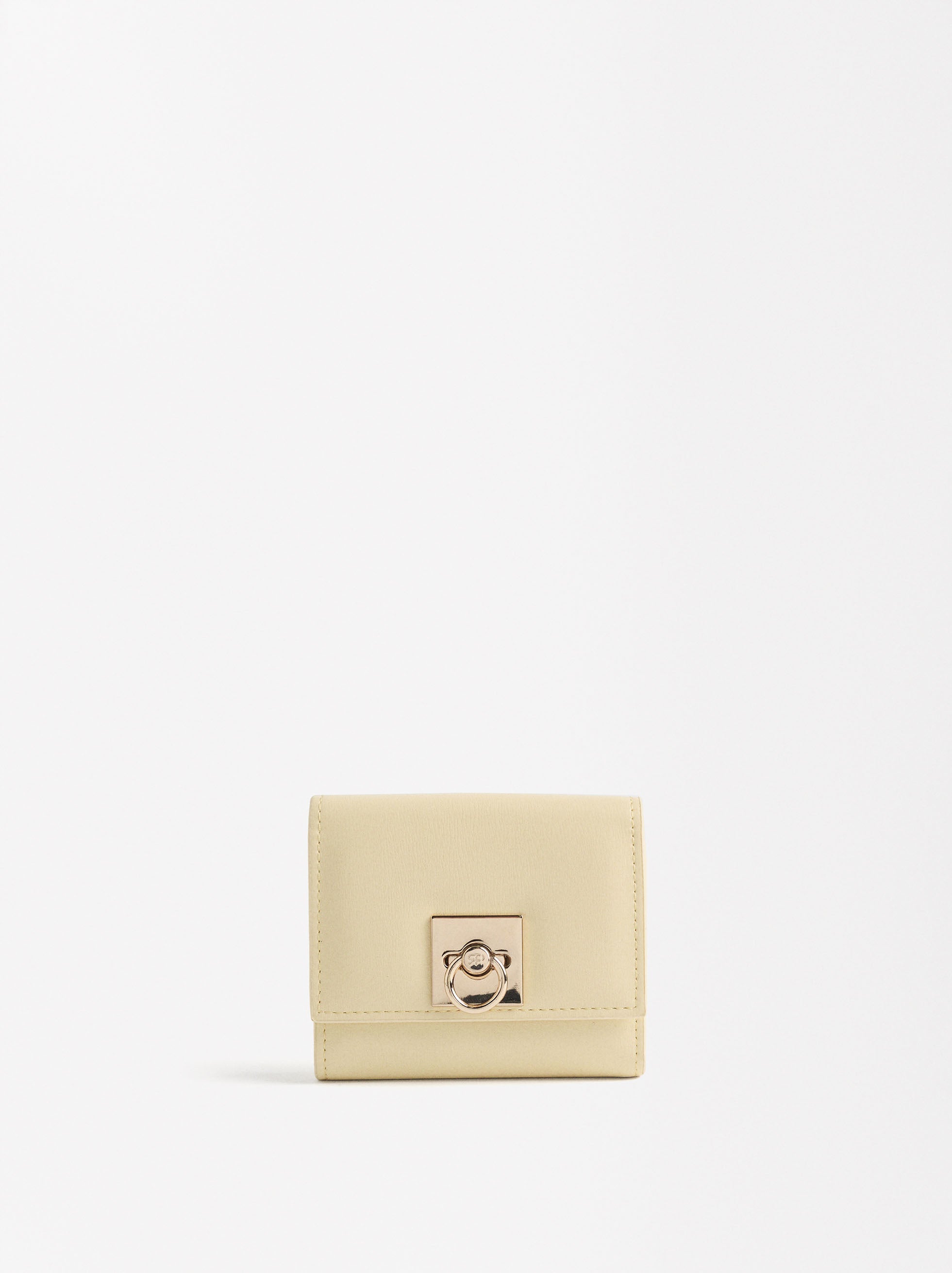 Billetera Con Cierre De Solapa