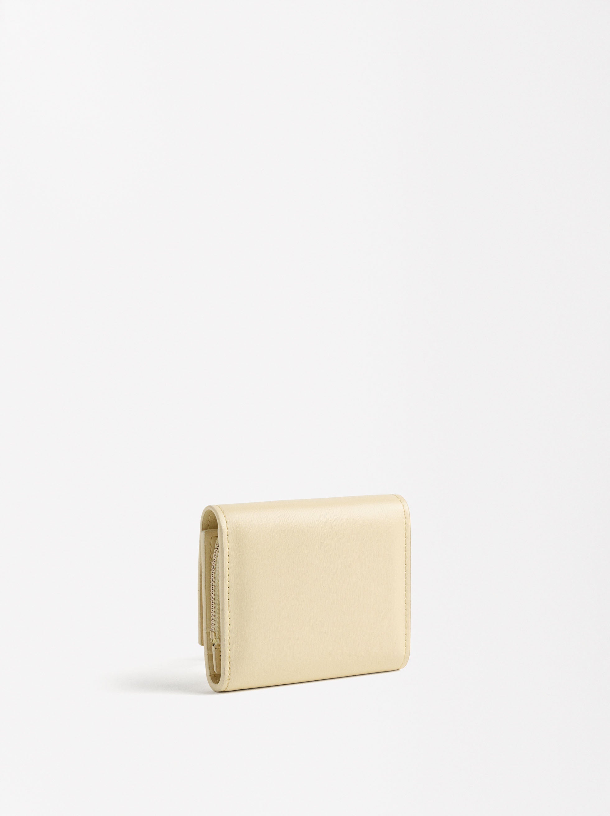 Billetera Con Cierre De Solapa