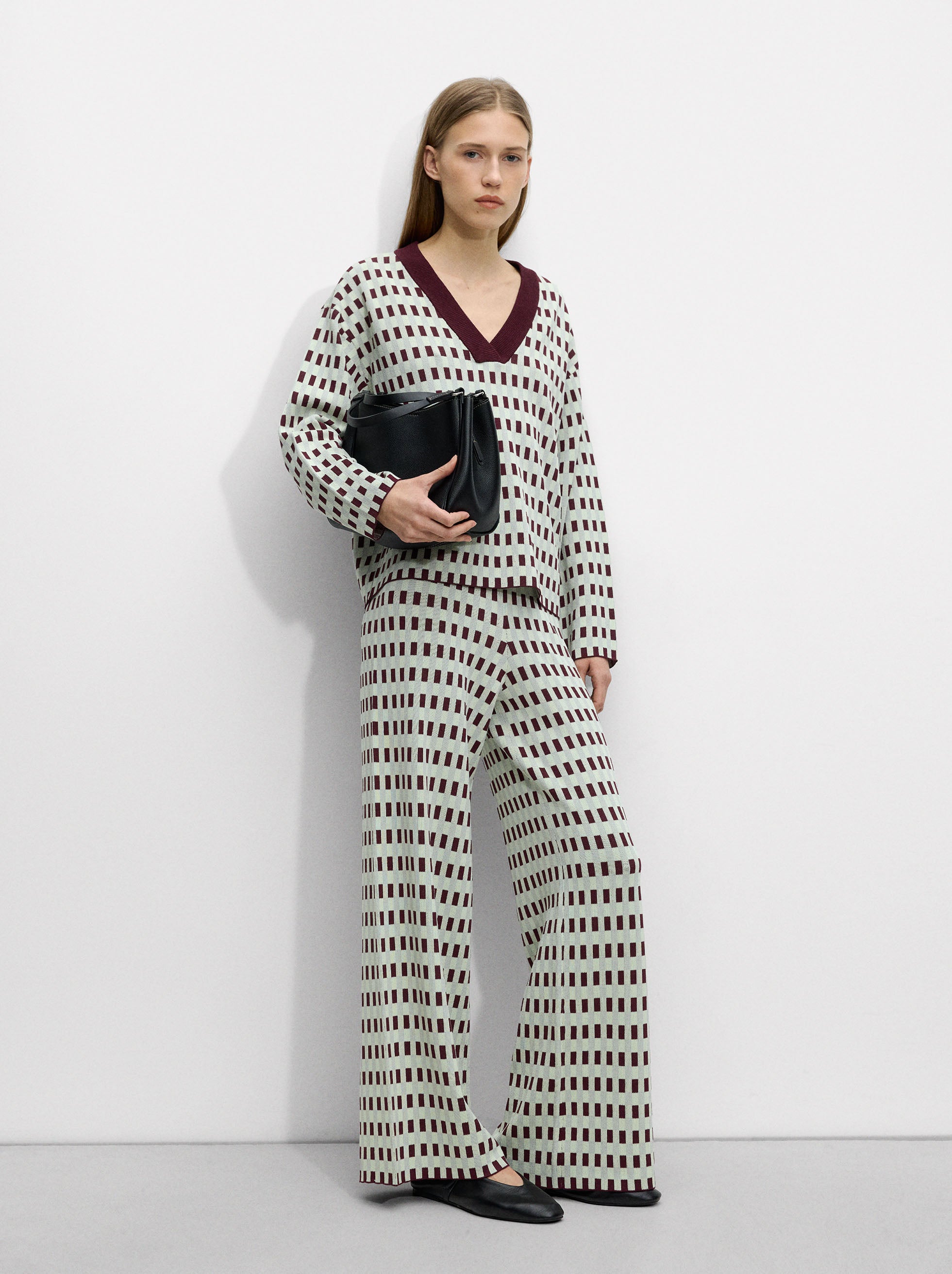 Chompa De Punto Jacquard