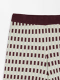 Pantalón De Punto Jacquard
