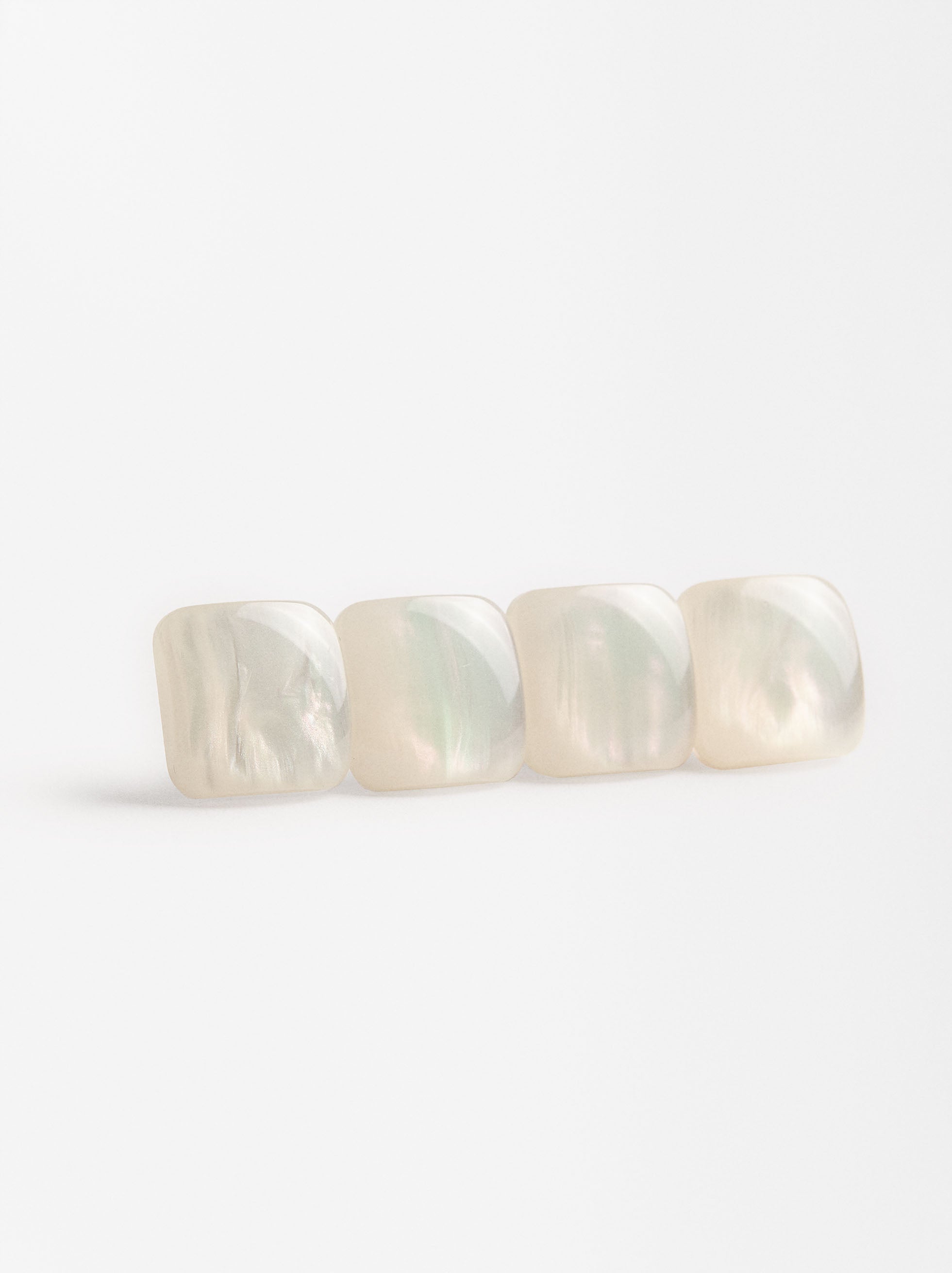 Gancho/Ganchito según tamaño Con Resina