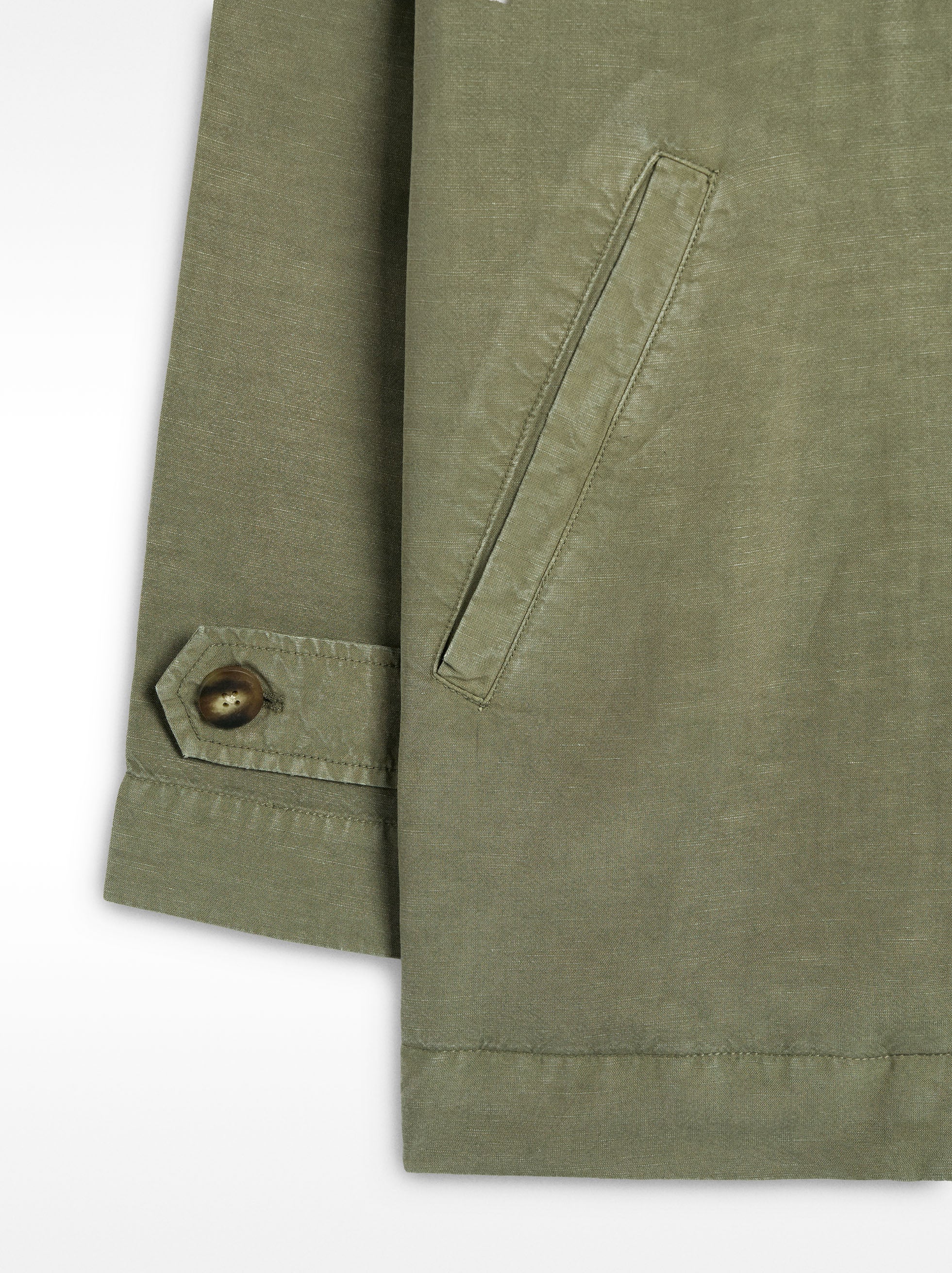 Chaqueta Con Lino - Lyocell