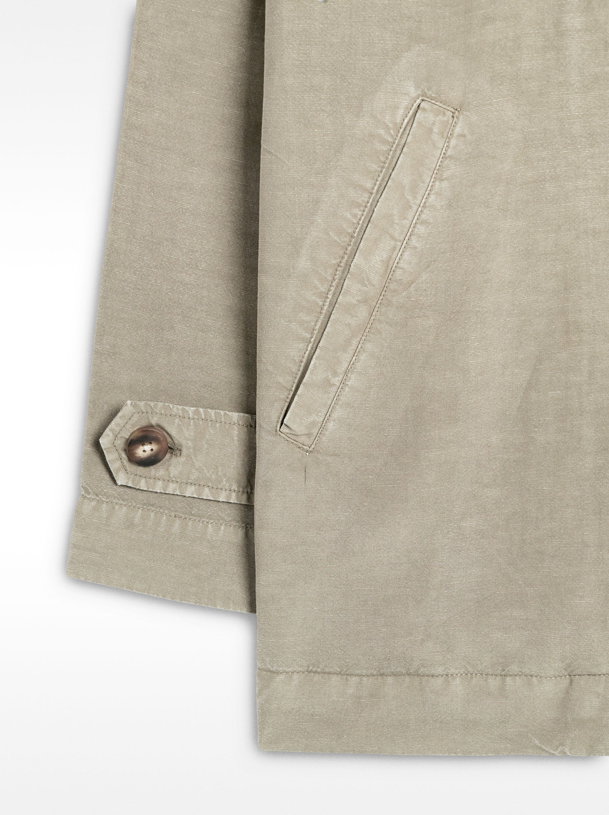 Chaqueta Con Lino - Lyocell