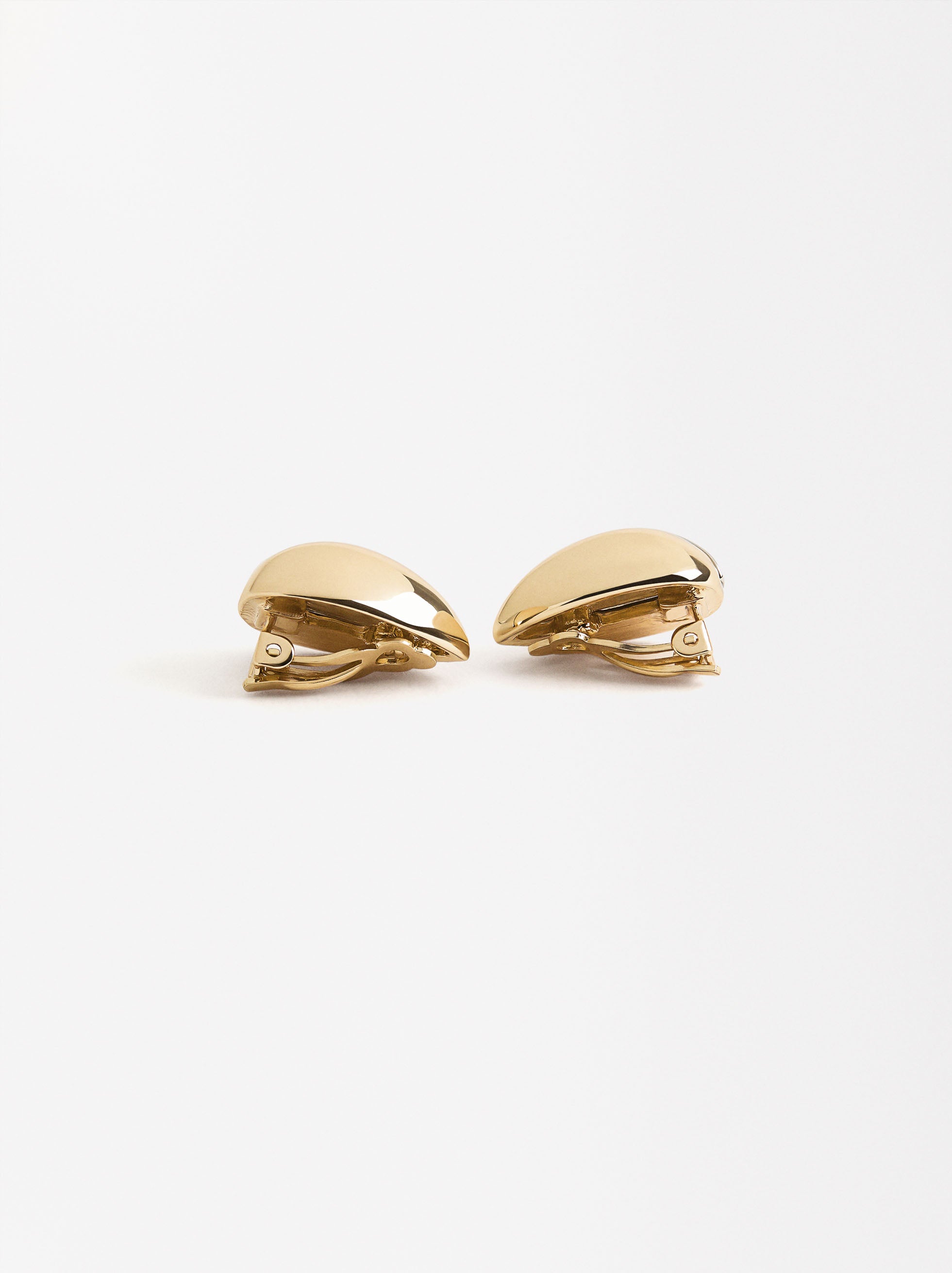 Pendientes Ovalados Bicolor