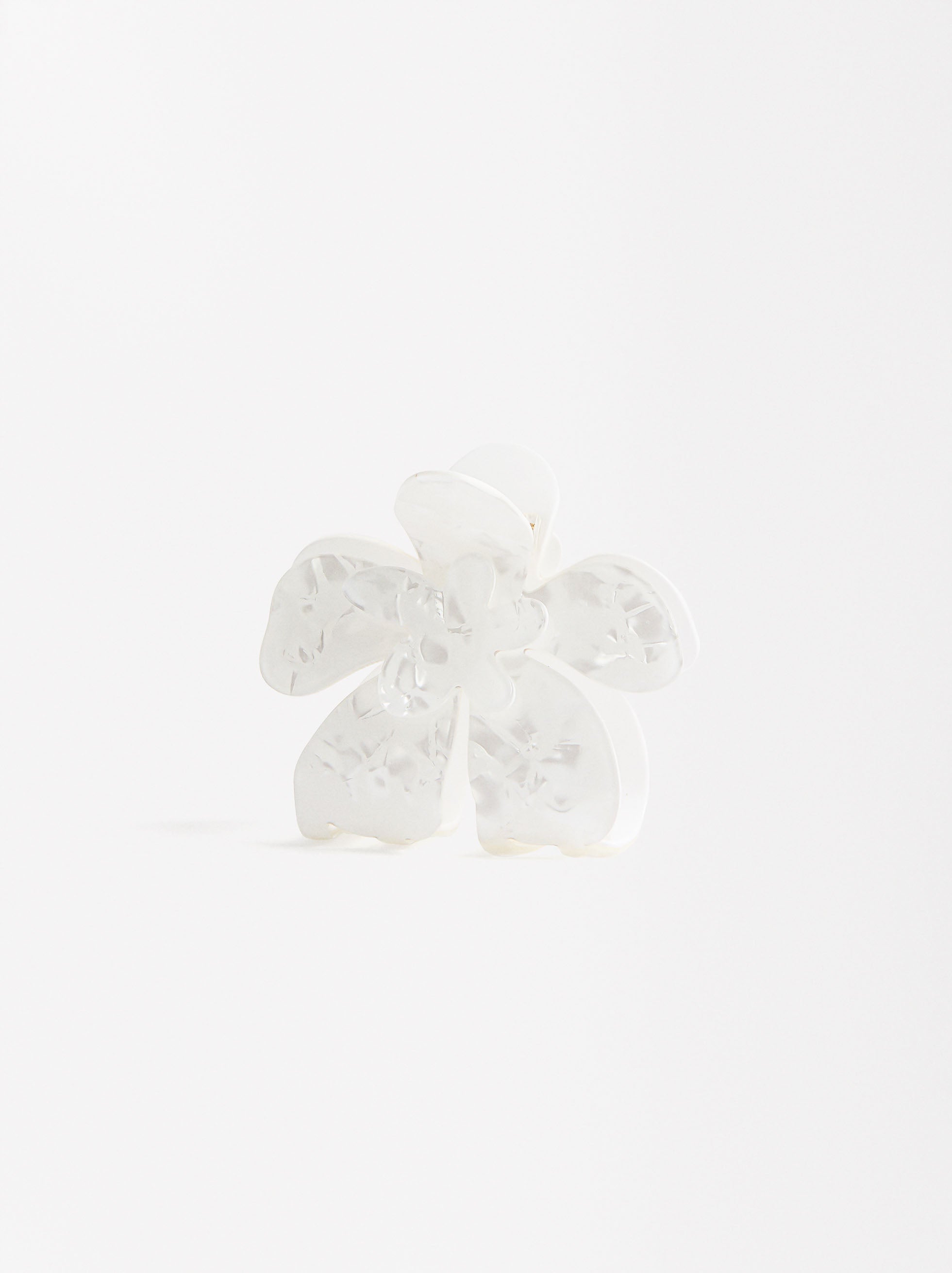 Gancho Para El Pelo Con Flor De Resina