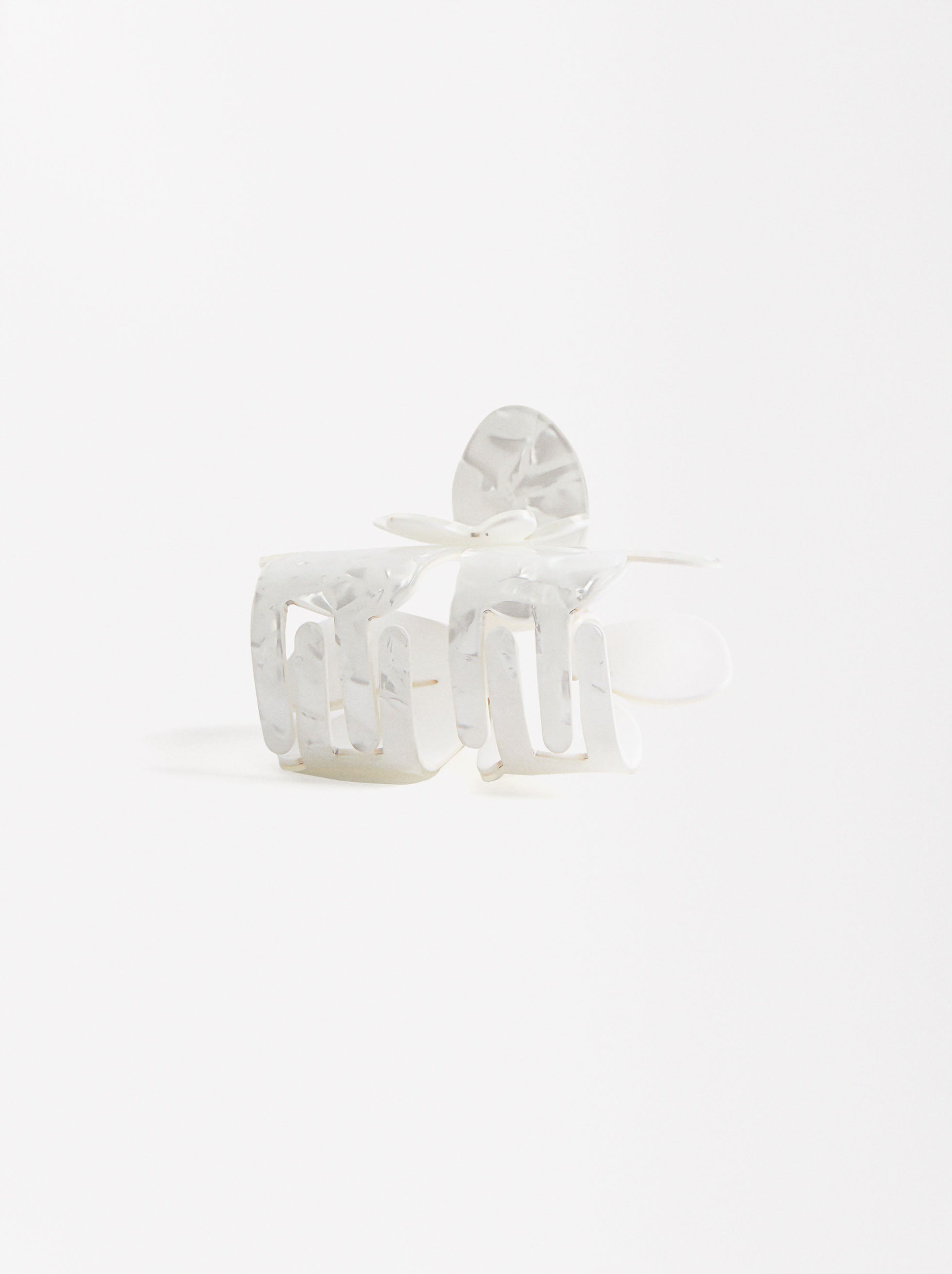 Gancho Para El Pelo Con Flor De Resina