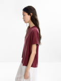 Camiseta Con Detalles Acanalados