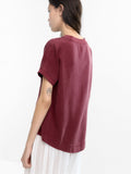 Camiseta Con Detalles Acanalados
