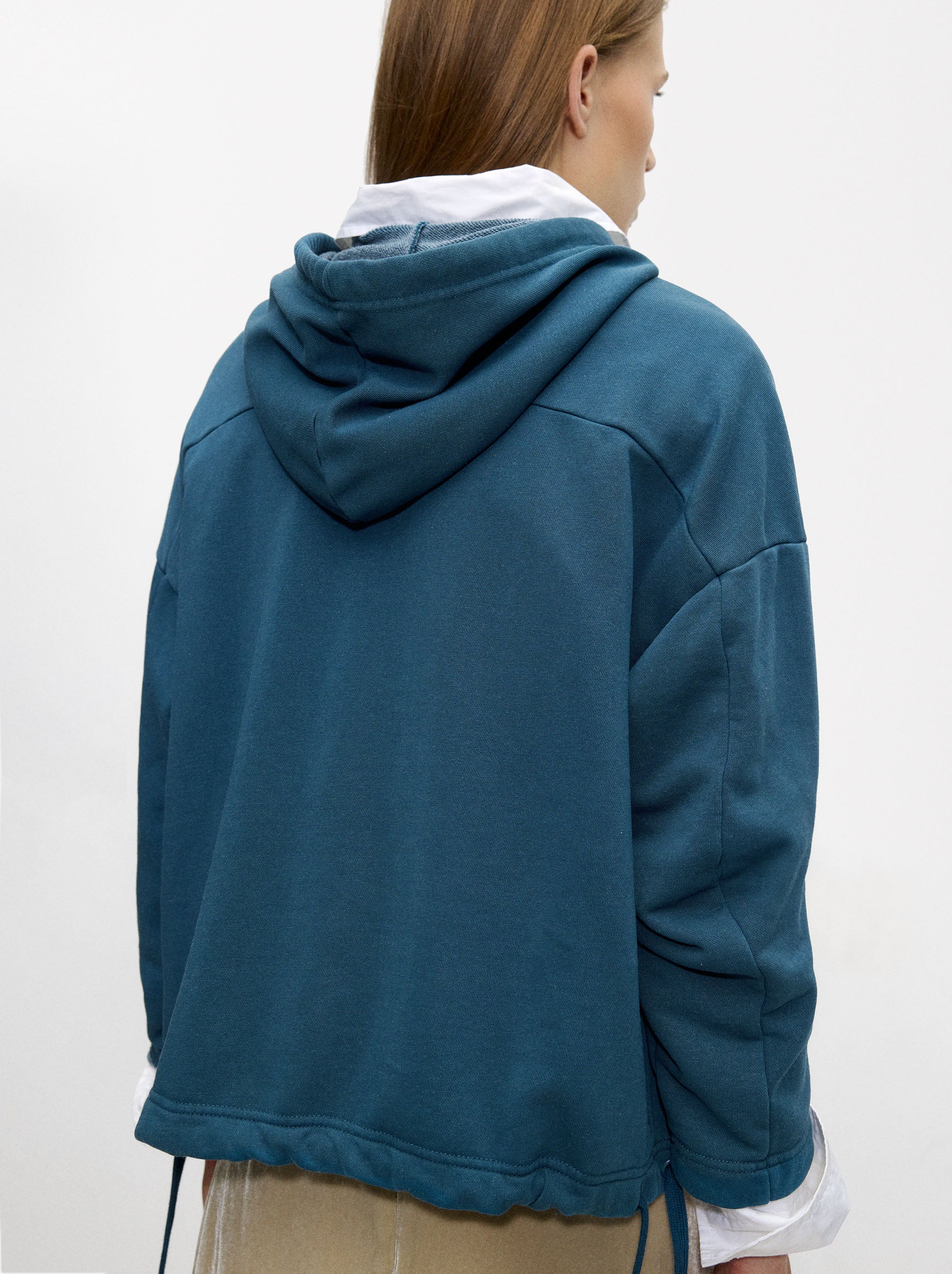 Sudadera Con Aplique De Margaritas