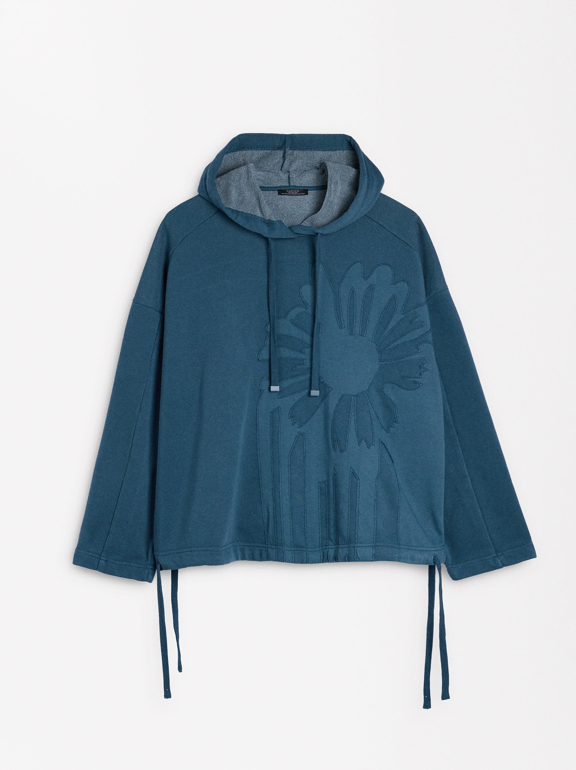 Sudadera Con Aplique De Margaritas