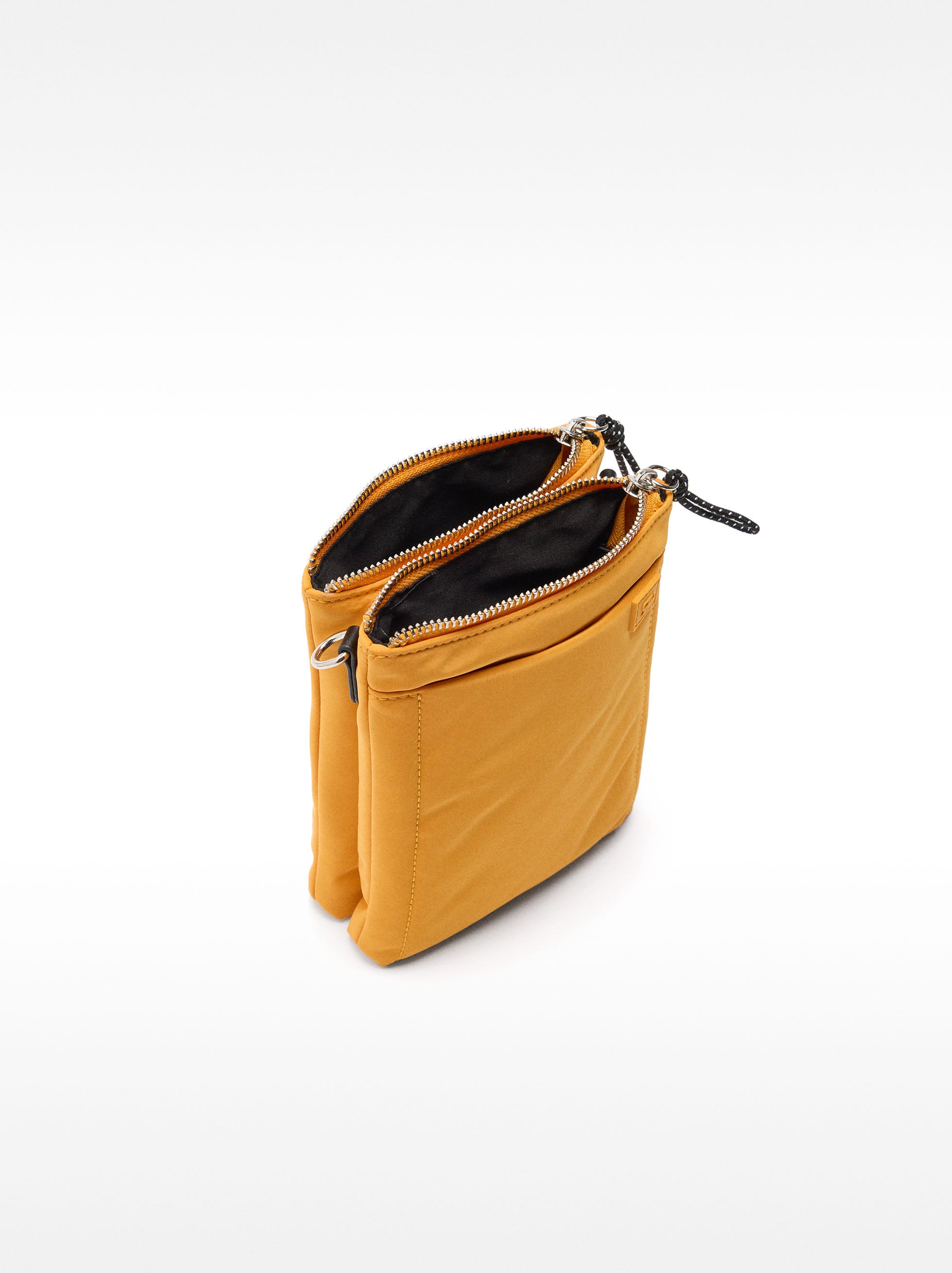 Bolso Bandolera Doble De Nylon